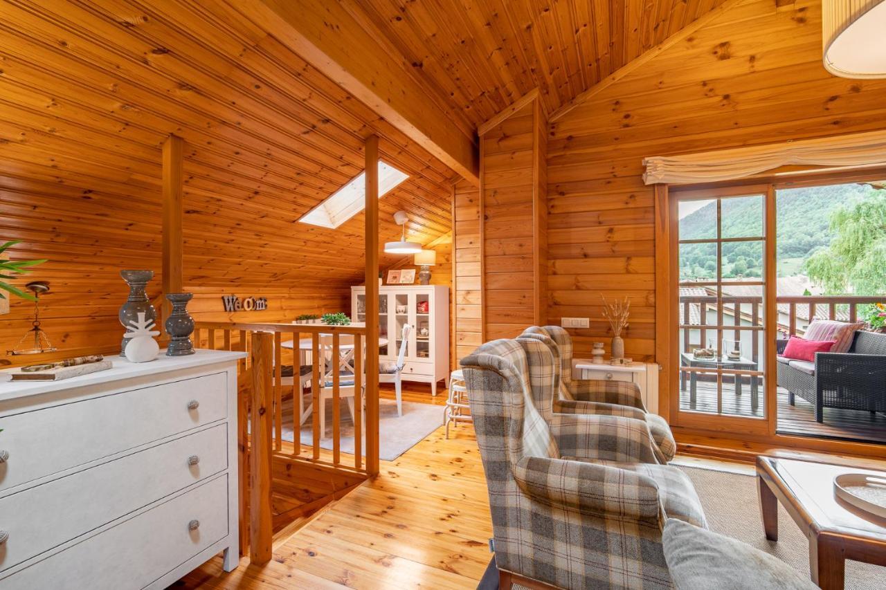 Espectacular Apartamento De Madera Frente Al Rio Ter - 캄프로돈 외부 사진