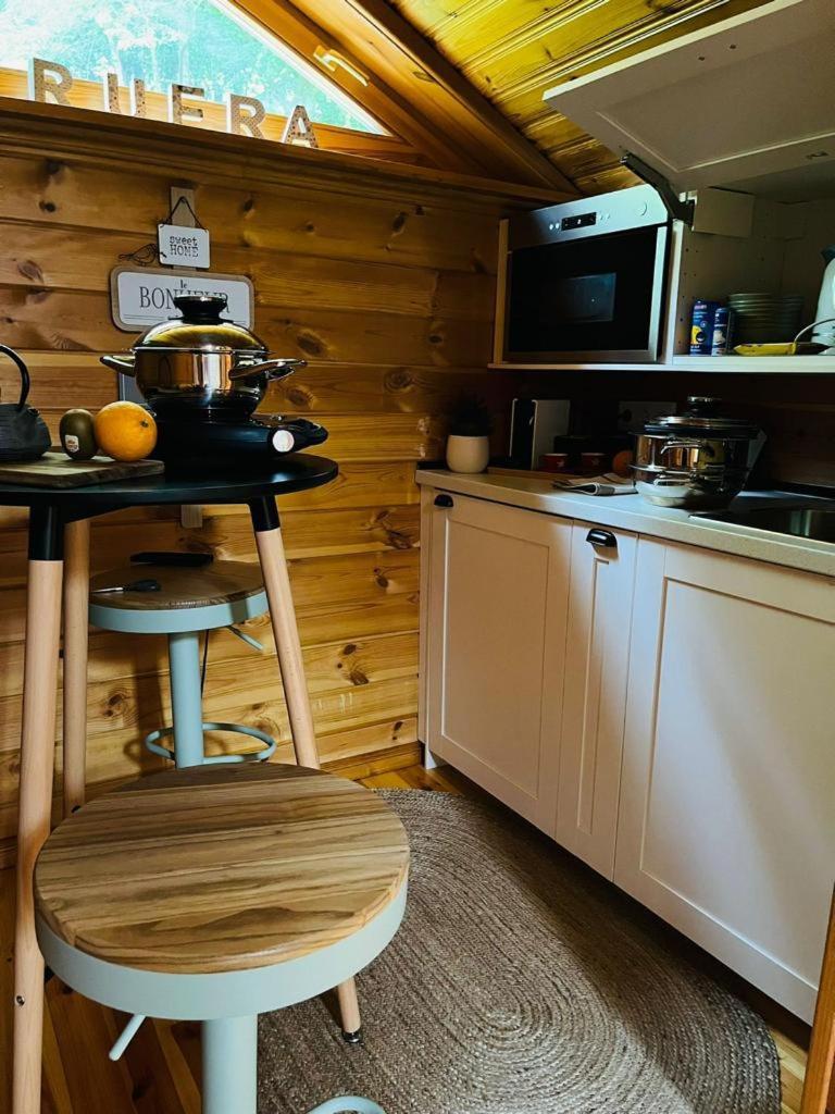 Espectacular Apartamento De Madera Frente Al Rio Ter - 캄프로돈 외부 사진